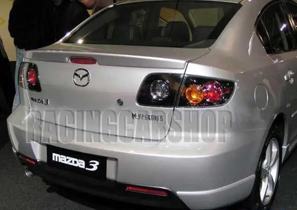 UNPAINTED  TRUNK SPOILER Fit For MAZDA 3 SEDAN 2003-2009  T010F