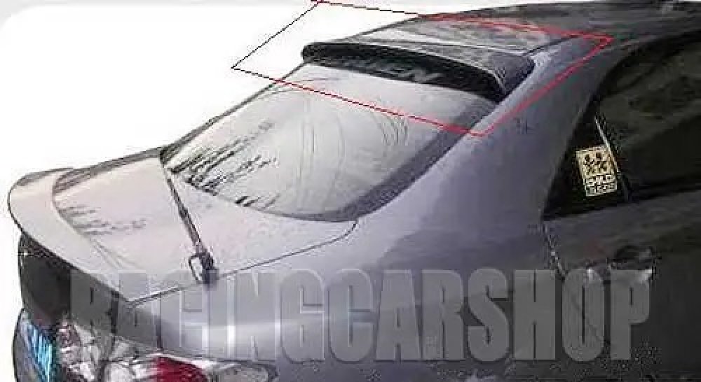 UNPAINTED  Roof  Spoiler Fit For Mazda6 4door Sedan 2004-2008  T013F