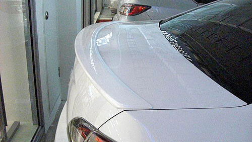 UNPAINTED Fiber Glass Primer TRUNK lip SPOILER Fit For MAZDA 6 Atenza 2008-2013