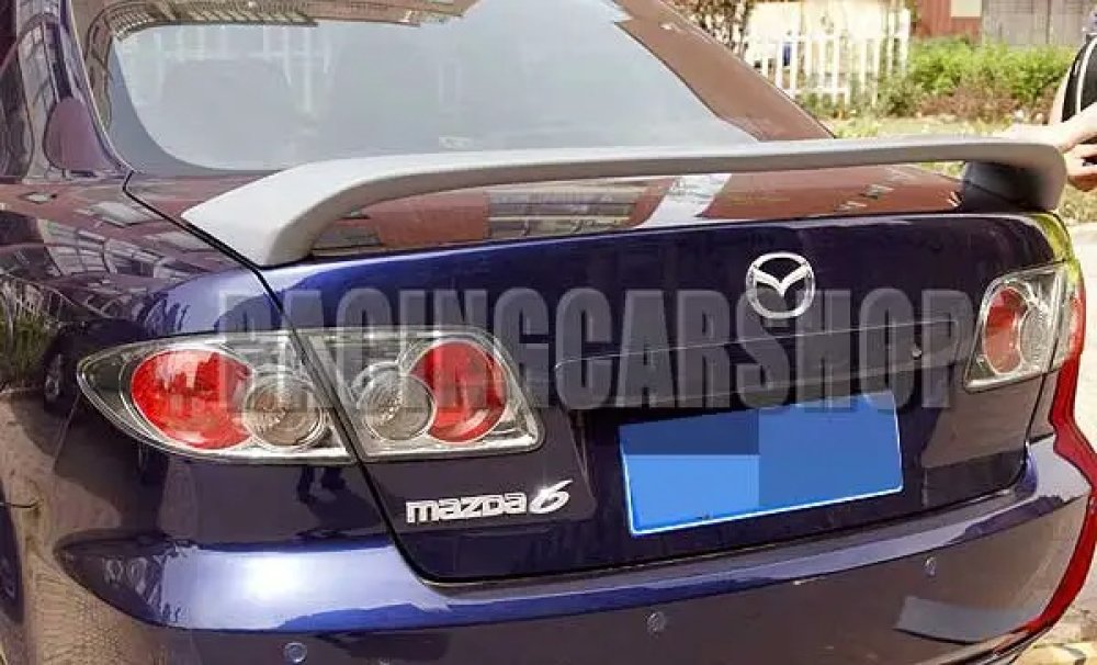 UNPAINTED TRUNK SPOILER Fit For MAZDA 6 2003-2008  T015F
