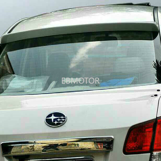 For SUBARU LEGACY UNPAINTED STI Fiber Glass Primer Rear Lip Roof Spoiler 10-14