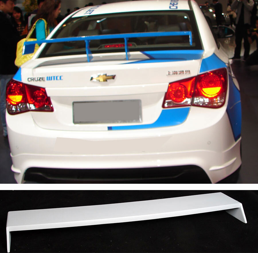 UNPAINTED Fiber Glass Primer Rear Lip Spoiler Fit For SUBARU LEGACY 2010-2019