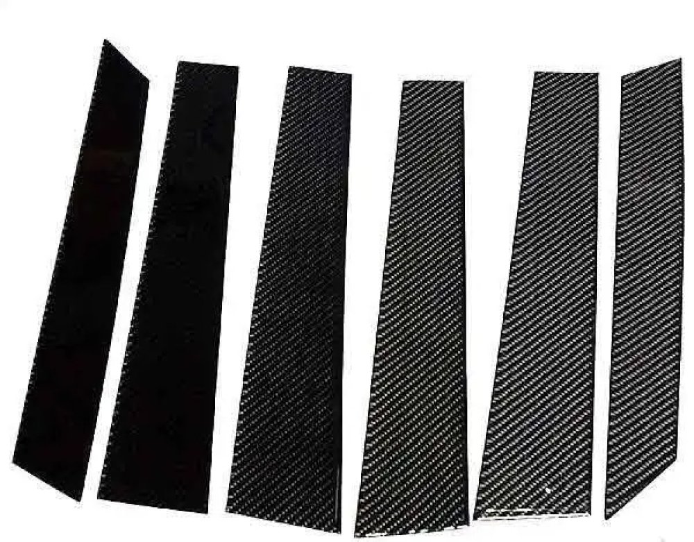 REAL CARBON FIBER DOOR PILLAR PANEL for FORD FOCUS 2DOOR 04UP T029B