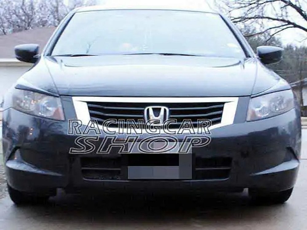 UNPAINTED EYEBROWS EYELIDS FOR HONDA ACCORD 2008-2010