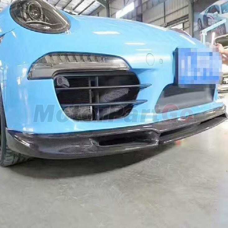 VORS STYLE CARBON FIBER FRONT LIP SPOILER FOR Porsche Carrera 991 911 4/S 12-16