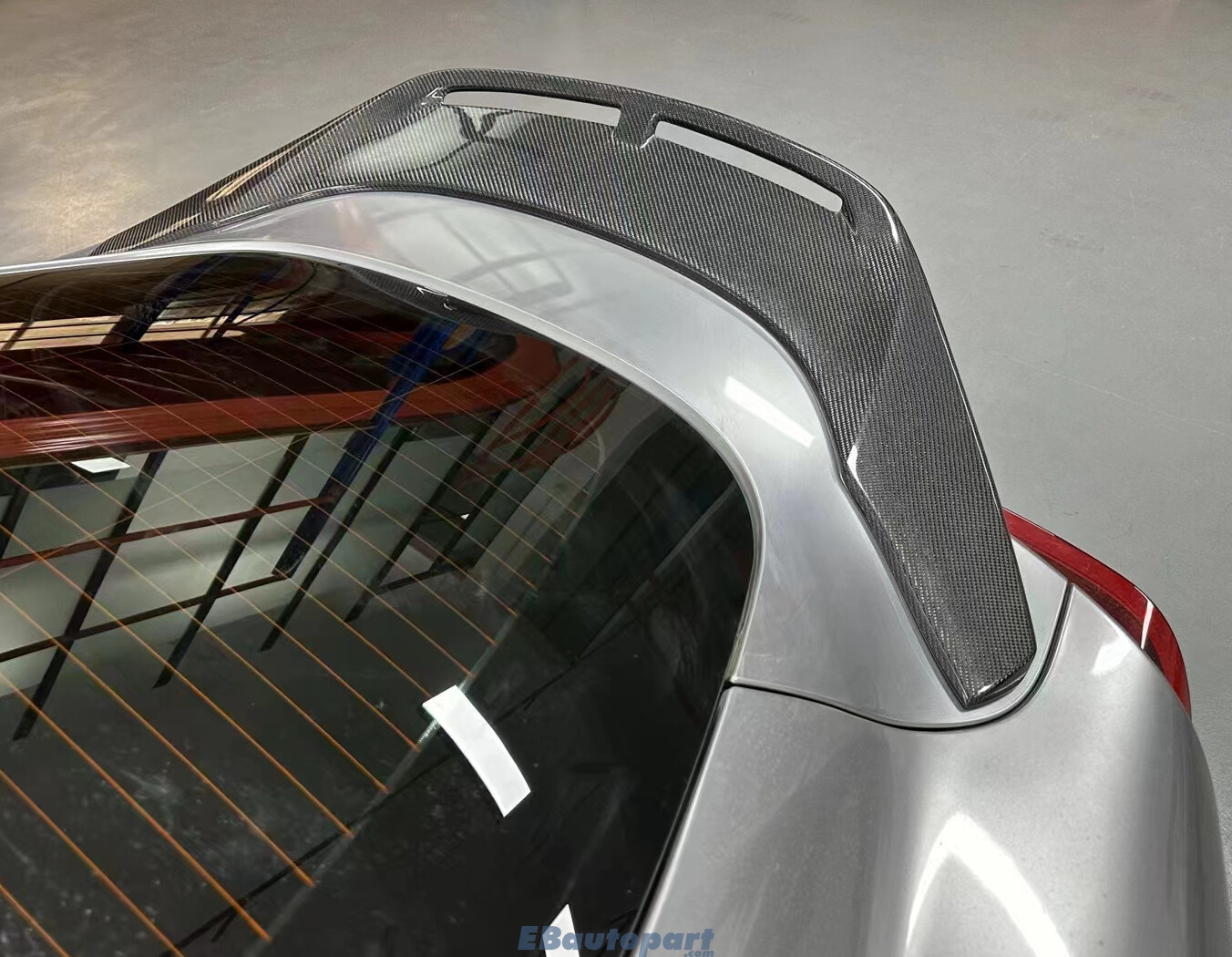 Real Carbon Fiber Rear Trunk Boot Spoiler Wing For Toyota Supra A90 2019-2024