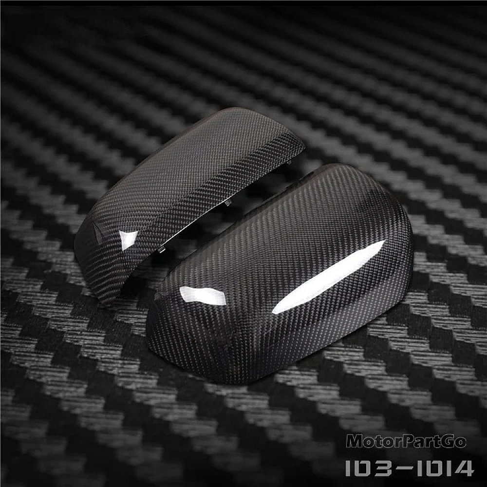 Real Carbon Fiber Mirror Cover Exchange original 1 pair for Mitsubishi Lancer EX EVOX 2009 -2016