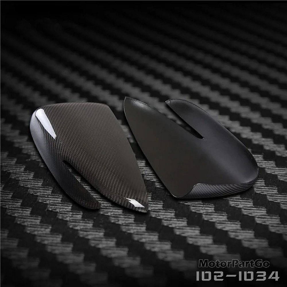 Real Carbon Fiber Mirror Cover 1 pair for  Kia K3 with turn signal 2014-2017