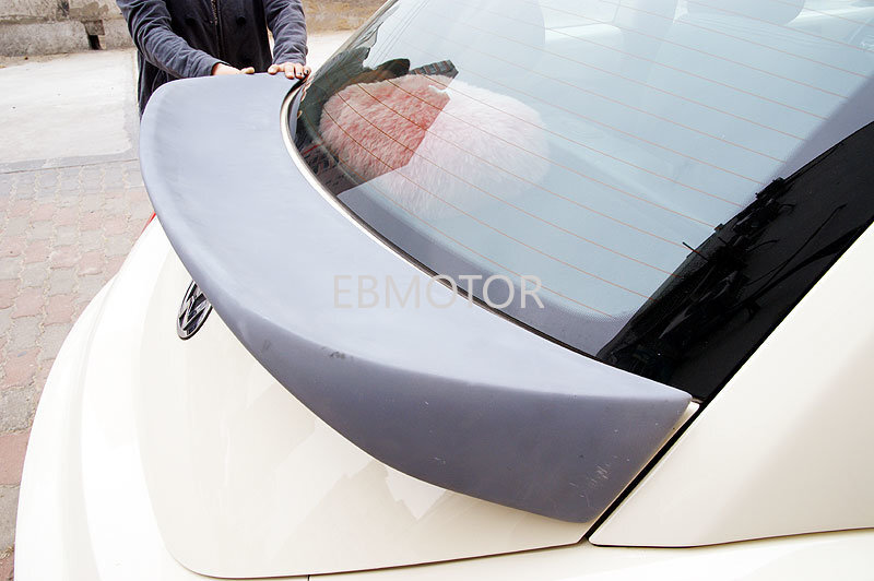 UNPAINT FIBER GLASS PRIMER TRUNK LIP SPOILER WING For VOLKSWAGEN BEETLE 99-2010