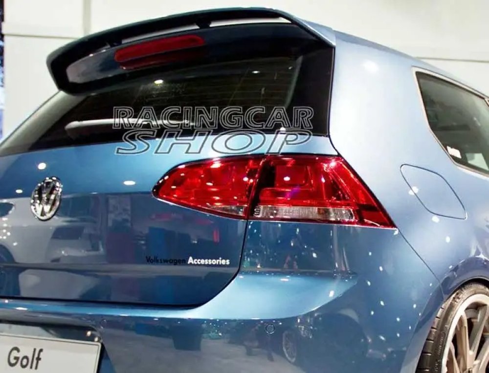 Real Carbon Fiber ROOF REAR SPOILER For GOLF 7 VII MK7 2014UP V007