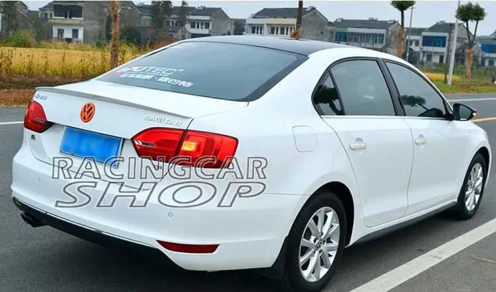 UNPAINTED  P Style Trunk Boot Spoiler Wing Lip Fit For VW Jetta A6 MK6 GLI 2011-2013 V015F