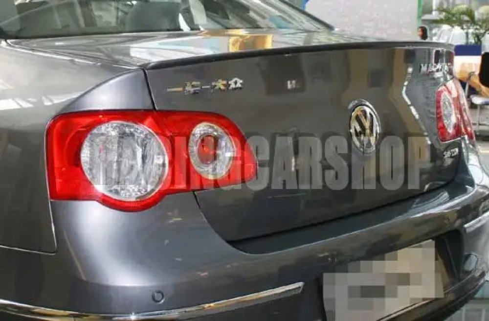 UNPAINTED  R36-TYPE TRUNK LIP SPOILER For VW PASSAT B6 MK6 2005-2010  V025F