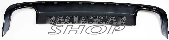 UNPAINTED  REAR DIFFUSER DOUBLE EXHAUST For VW Passat Sedan R36 2005-2010  V027F