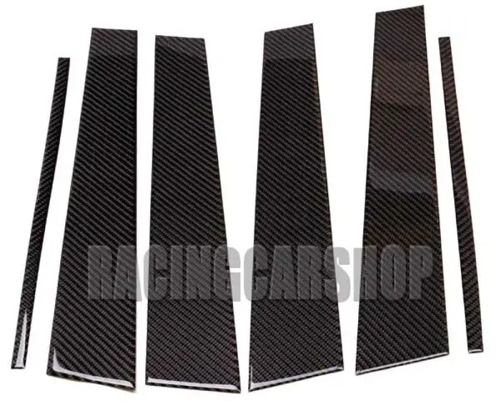 CARBON FIBER DOOR PILLAR PANEL for VOLKSWAGEN GOLF 6 GOLF6  V058B
