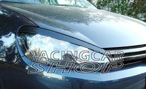 UNPAINTED EYELID EYEBROW EYELIDS EYEBROW 1PAIR for VW GOLF 6 MK6 09-11 V061EF