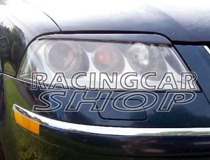 UNPAINTED EYELID EYEBROW EYELIDS EYEBROW 1PAIR for VOLKSWAGEN VW PASSAT B5.5 01-05