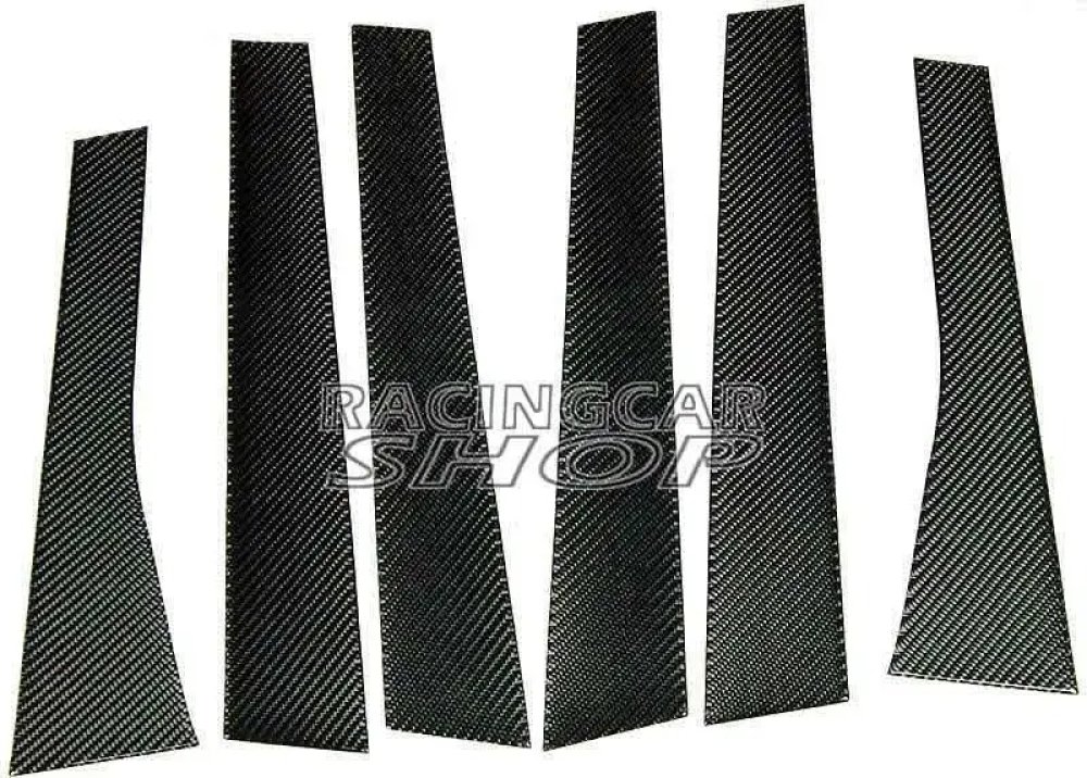 REAL CARBON FIBER DOOR PILLAR PANEL for Volkswagen VW passat B5 MK5 1997-2005 V069B