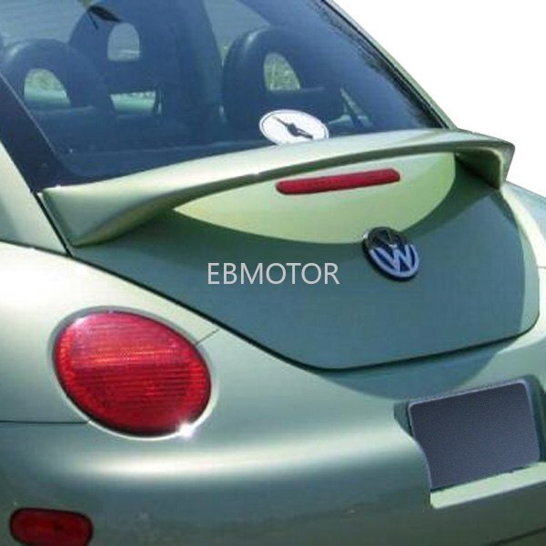 Unpaint Fiber Glass Primer Rear Trunk lip Spoiler Wing For VW Beetle 1998-2010