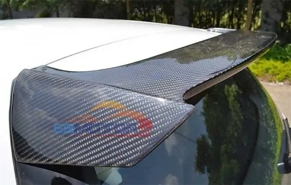 Real Carbon Fiber Spoiler Rear Wing Spoilers For Volkswagen GOLF7 R GTI Rline MK7 2014-2017 V086