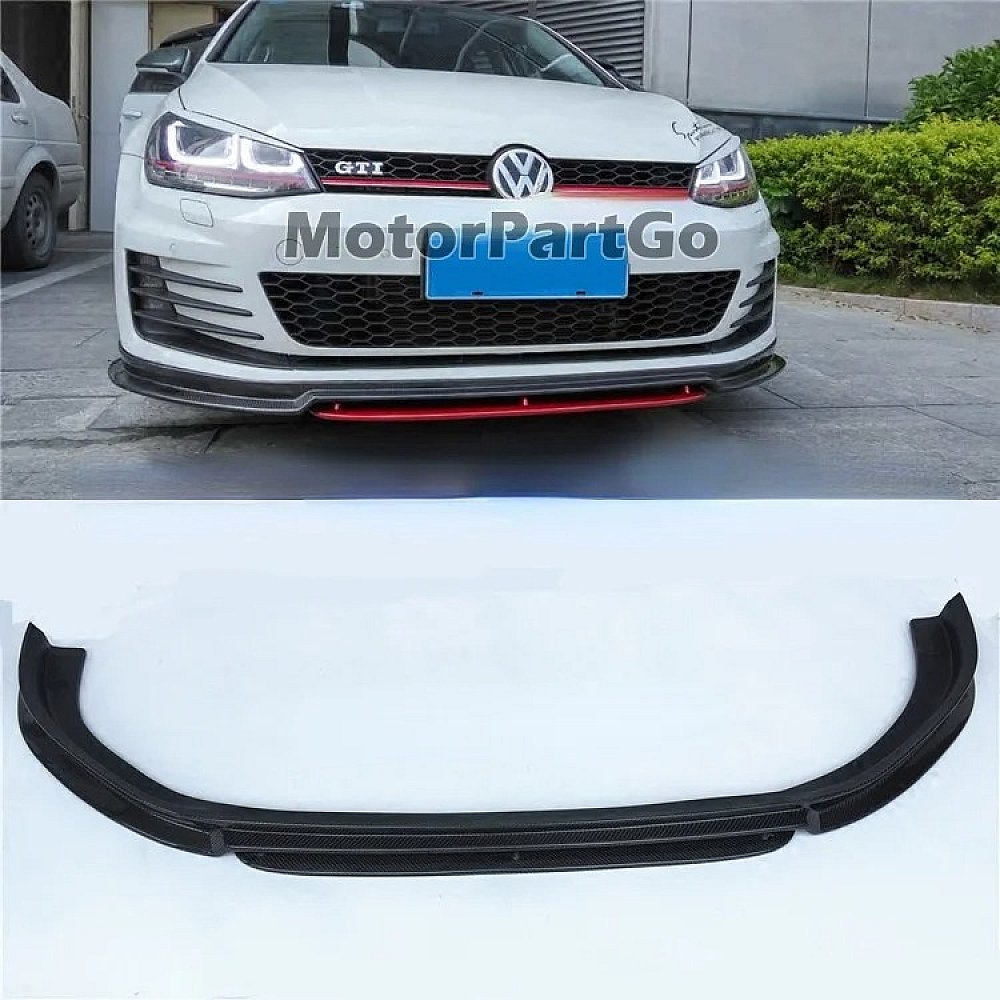 For golf 7 GTI Mk7 high 7gti modified revozport carbon fiber front lip and front Chin  14-15  V096