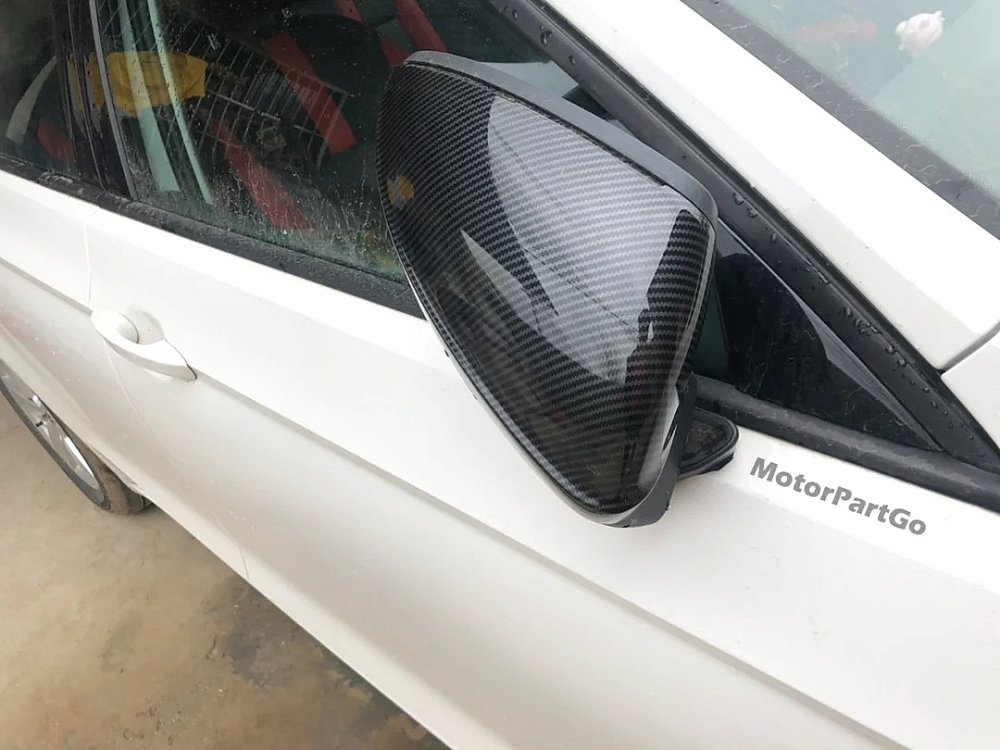 Real Carbon Fiber Mirror Cover Exchange original 1 pair for VW  Volkswagen  Lamando 2019