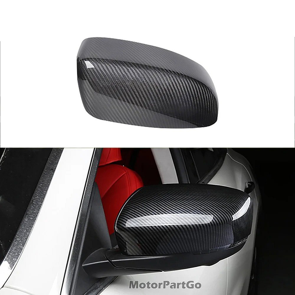 Real Carbon Fiber Mirror Cover 1 pair for Maserati Levante Add On style 2016up