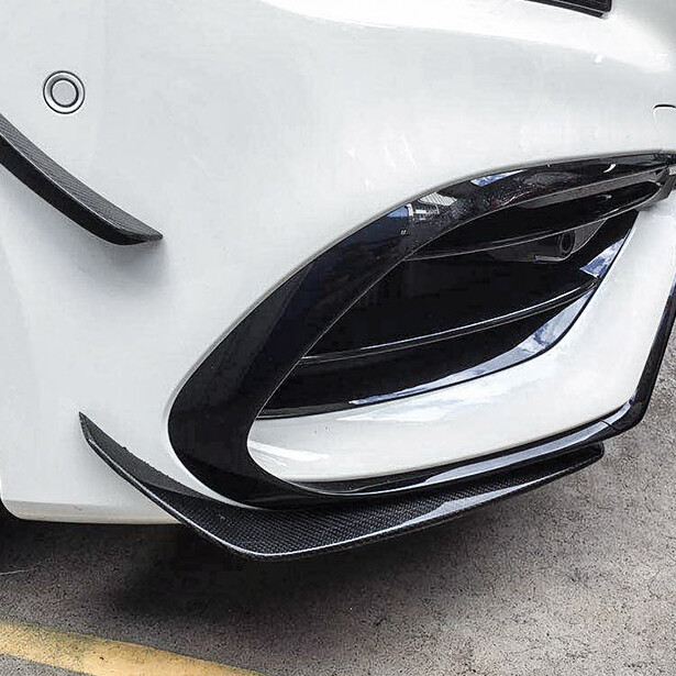 Carbon fiber Front lip Splitter For Benz W117 CLA180 CLA200 CLA220 CLA250 CLA45