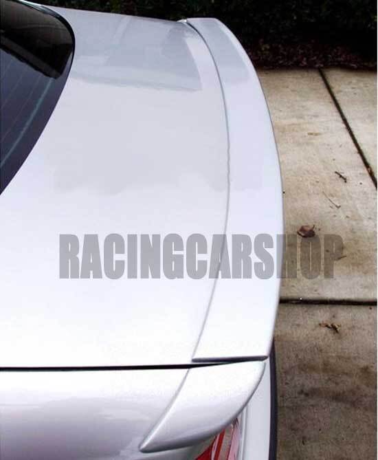 Unpaint FRP TRUNK BOOT SPOILER 3PCS SET Fit For BMW E46 SEDAN 1998-2005