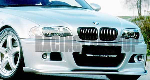 UNPAINT Fiber Glass Primer FRONT LIP SPOILER For BMW 3-Series E46 M3 1998-2005
