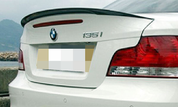 UNPAINTED P STYLE TRUNK SPOILER FOR BMW E82 E88 120i 128i 135i 1Series 2008-2012