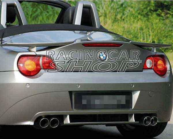 Unpaint Fiber Glass Trunk Wing Spoiler pair For BMW Z4 E85 Roadster 03-08