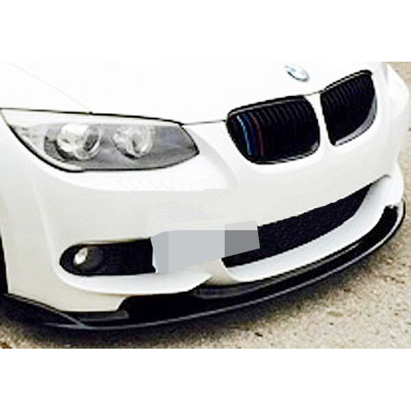 UNPAINT Fiber Glass Primer Front Lip Spoiler For BMW E92 3Series LCI MTech Sport