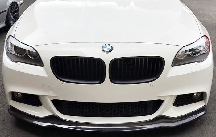 UNPAINT FRP Primer AK Style Front Lip Spoiler For BMW 5-SERIES F10 M-sport 11-16