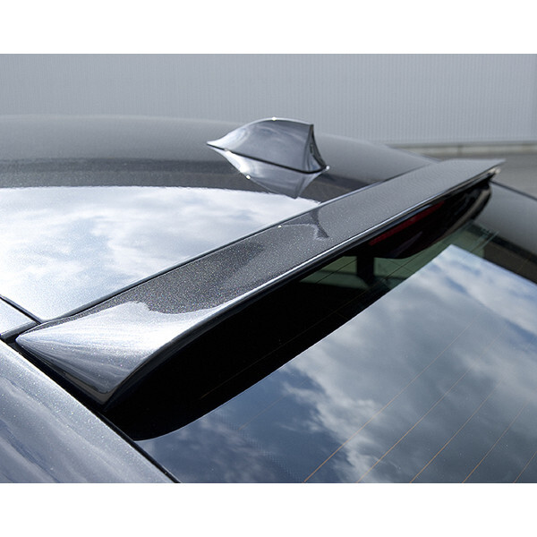 UNPAINTED FIBER GLASS PRIMER ROOF SPOILER FOR BMW F10 F18 5-SERIES