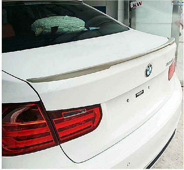 UNPAINTED FRP PRIMER Trunk lip Spoiler For BMW F30 3-Series 4D Sedan 328i 335i