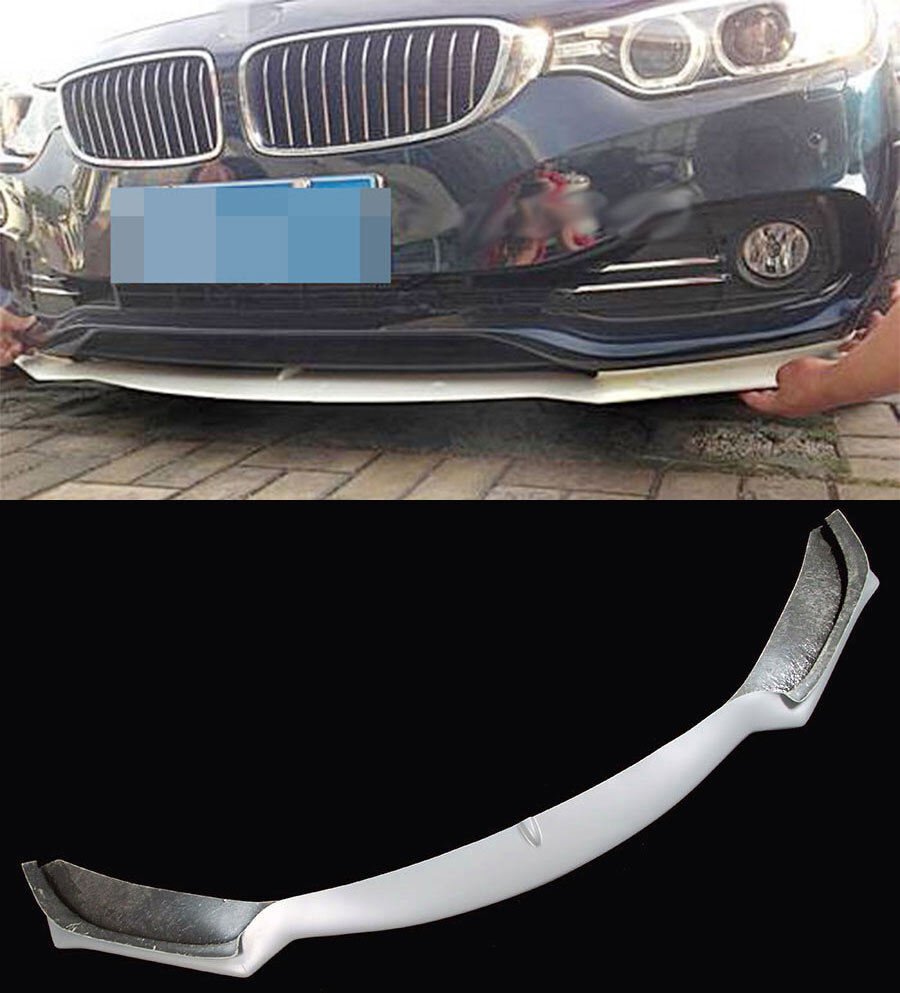UNPAINT Fiber Glass Primer Front Lip Spoiler For Bmw F32 Normal 2014UP 428i 435i