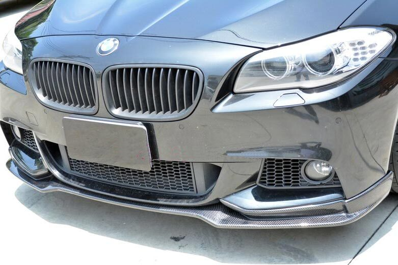 Real Carbon Fiber E Type Front Spoiler for BMW F10 5-SERIES MTECH 528i 535i 550i