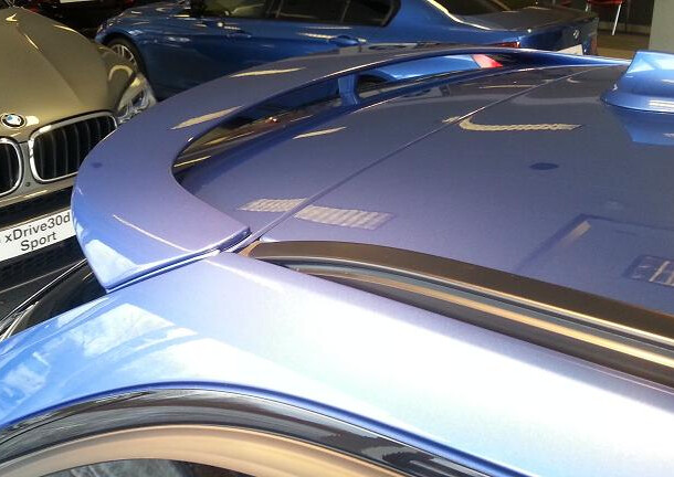 UNPAINTED FRP PRIMER M Per Style Real lip Spoiler For BMW F31 5Door Model 2013up