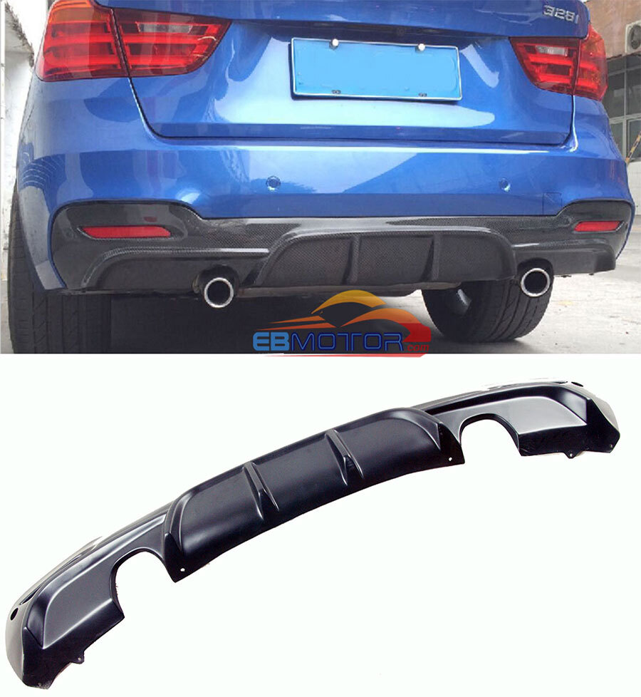 Unpaint Fiber Glass Rear Diffuser For BMW 3-series F34 GT M Sport Mtech 14UP