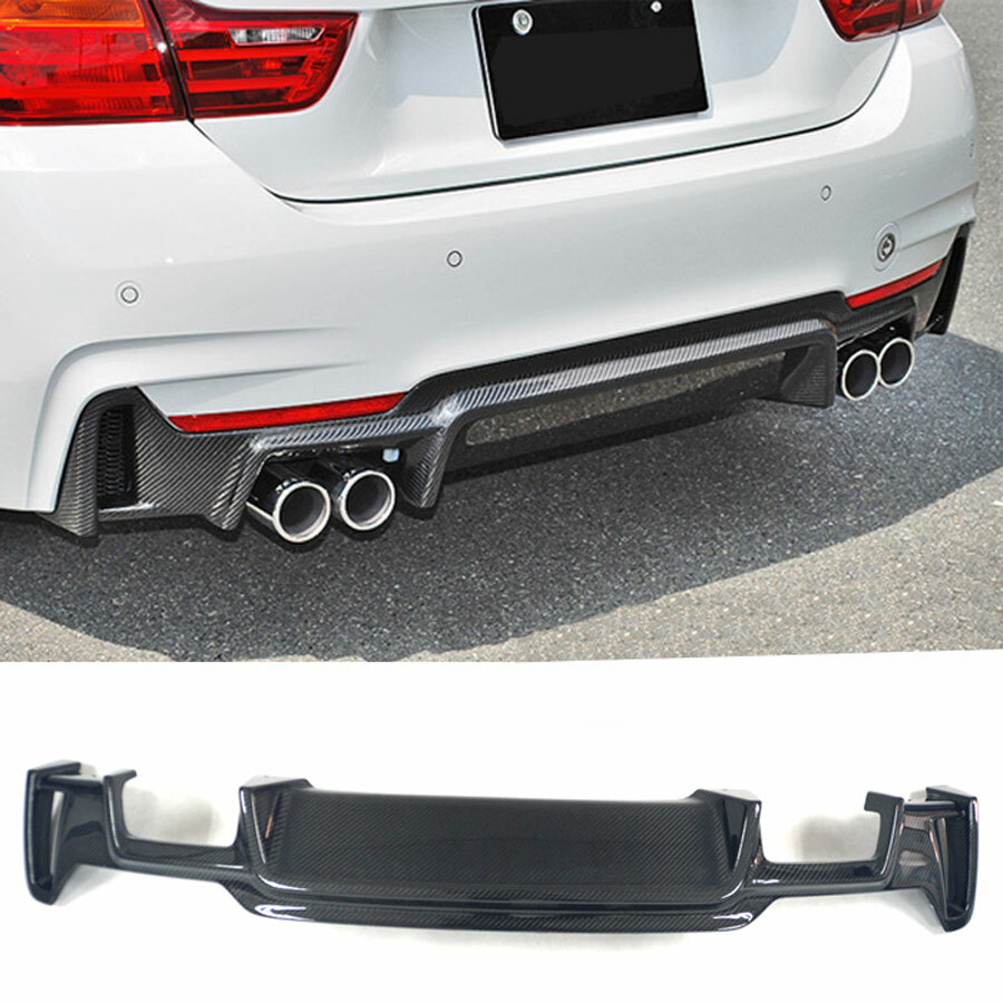 Carbon Fiber Rear Diffuser For BMW F32 F33 F36 4-SERIES 420i 425i 438i M Sport