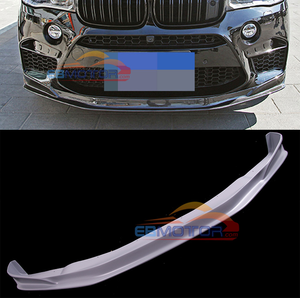 UNPAINT Fiber Glass Primer Vehicle Front Lip Spoiler For BMW F86 X6M F85 X5M