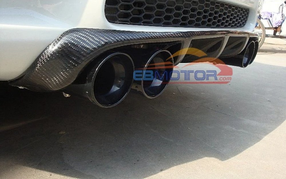 Big fins Real Carbon Fiber REAR BUMPER DIFFUSER FOR BMW 3-Series E92 E93 Coupe M3 Bumper 2007-2012 b492