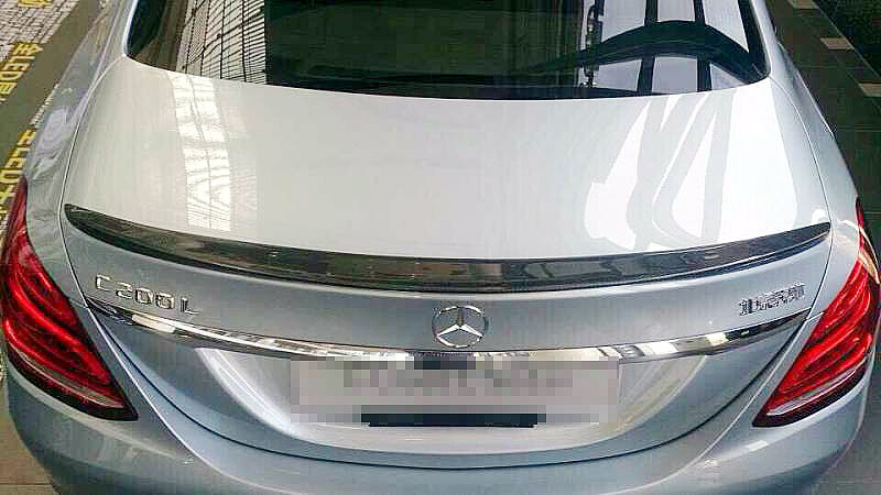 Carbon Fiber Trunk Spoiler for Mercedes Benz W205 C-Class C200 C260 C300 C400