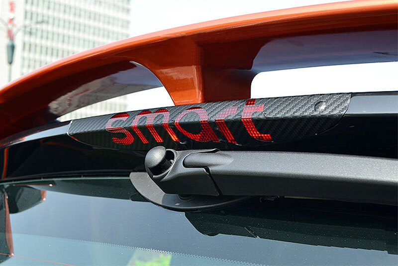 UNPAINTED Fiber Glass Primer Rear Roof Spoiler Wing For Smart Fortwo 2008-2013