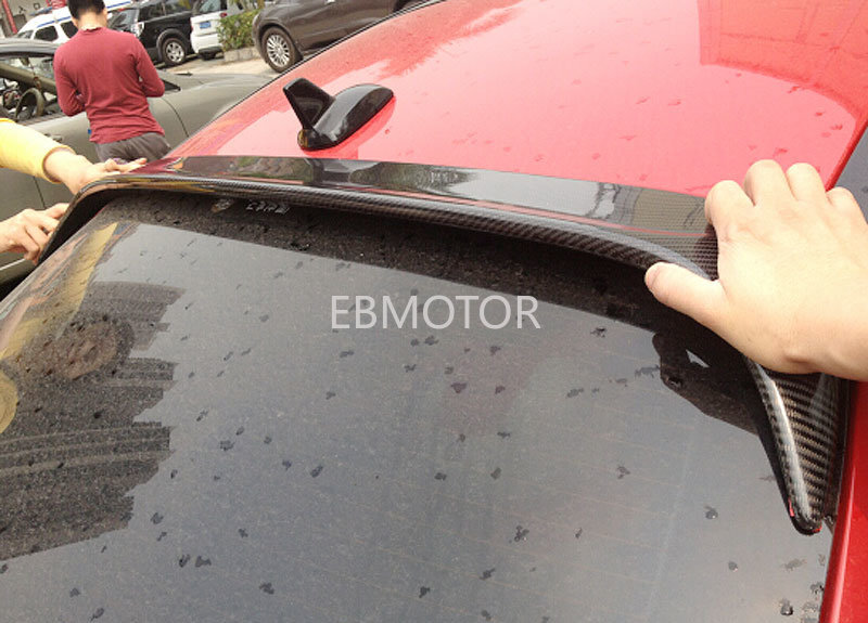 OE Style Real Carbon Fiber Roof Spoiler For Mercedes Benz W117 CLA 4Door