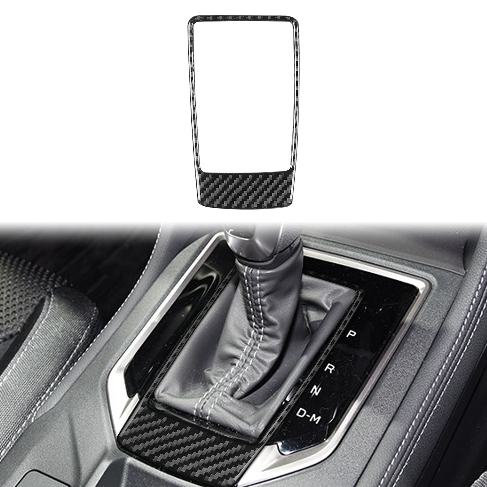 Real Carbon Fiber Gear Shift Panel Frame For Subaru Impreza XV Crosstrek 2017-22
