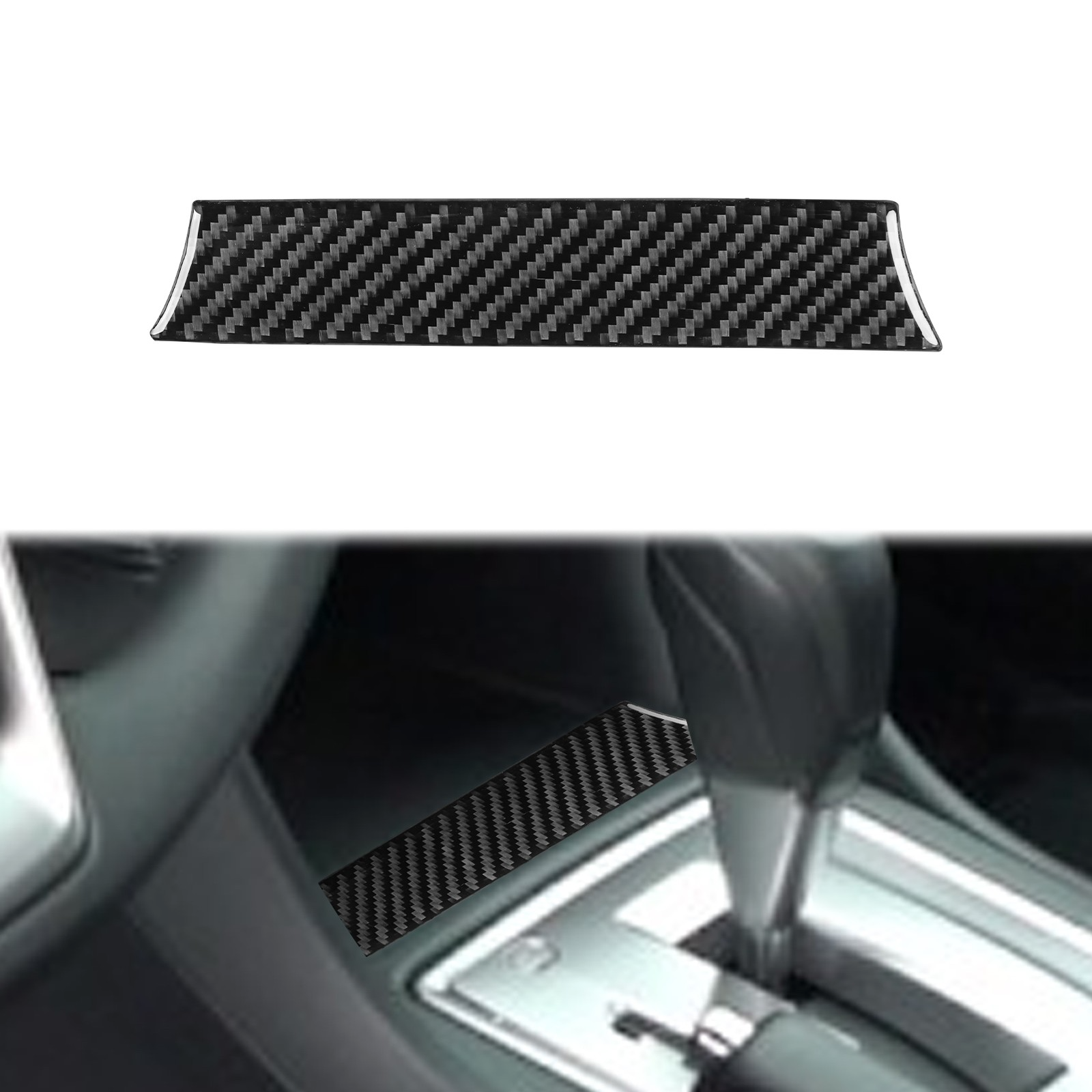 Real Carbon Fiber Storage Panel Cover Trim For Subaru Impreza XV Crosstrek 17-22