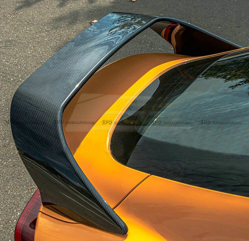 GR REAL Carbon Fiber Rear Trunk Wing GT Spoiler FOR 19-23 Toyota Supra A90 A91