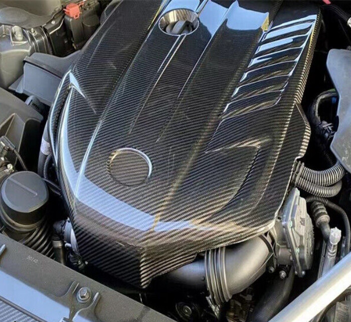 Full Real Carbon Fiber Bonnet Engine cover For the Toyota Supra MK5 A90 19- 2021